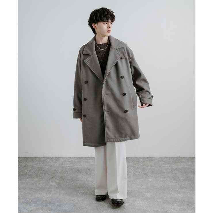 トレンチコート ハーフ ウールライク[品番：OE000007717]｜Rocky  Monroe（ロッキーモンロー）のメンズファッション通販｜SHOPLIST（ショップリスト）
