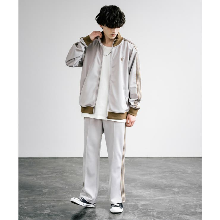 トラックジャケット 袖ライン 刺繍[品番：OE000007839]｜Rocky  Monroe（ロッキーモンロー）のメンズファッション通販｜SHOPLIST（ショップリスト）