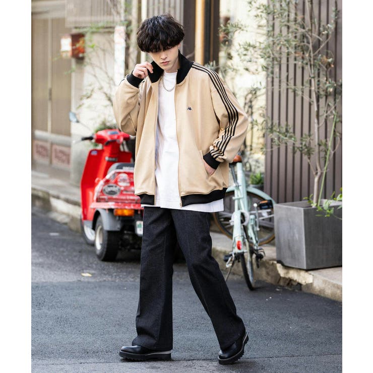 Kappa トラックジャケット 袖ライン[品番：OE000007846]｜Rocky