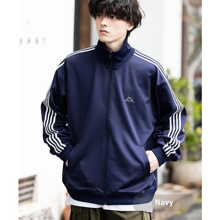 Kappa トラックジャケット 袖ライン[品番：OE000007846]｜Rocky