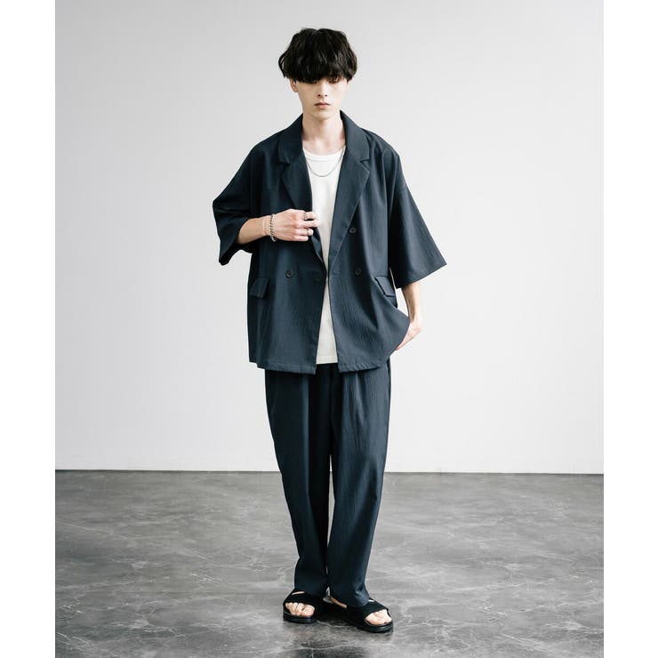 セットアップ ダブルテーラード イージーパンツ[品番：OE000008004]｜Rocky  Monroe（ロッキーモンロー）のメンズファッション通販｜SHOPLIST（ショップリスト）