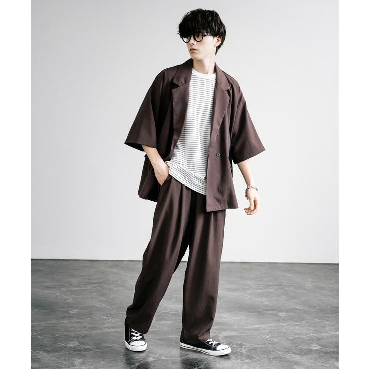 セットアップ ダブルテーラード イージーパンツ[品番：OE000008004]｜Rocky  Monroe（ロッキーモンロー）のメンズファッション通販｜SHOPLIST（ショップリスト）