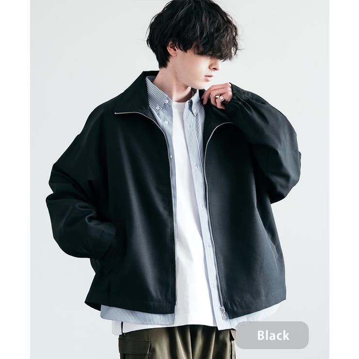 超高品質で人気の ブルゾン スタンドカラー ポリトロ[品番：OE000007881]｜Rocky ジャケット・アウター