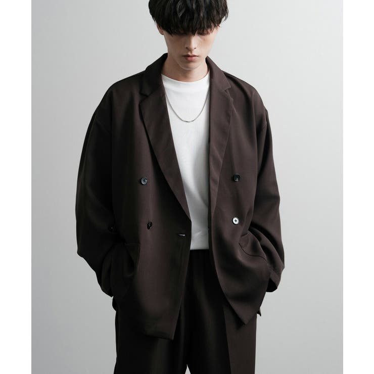 セットアップ ダブルテーラード ストレートパンツ[品番