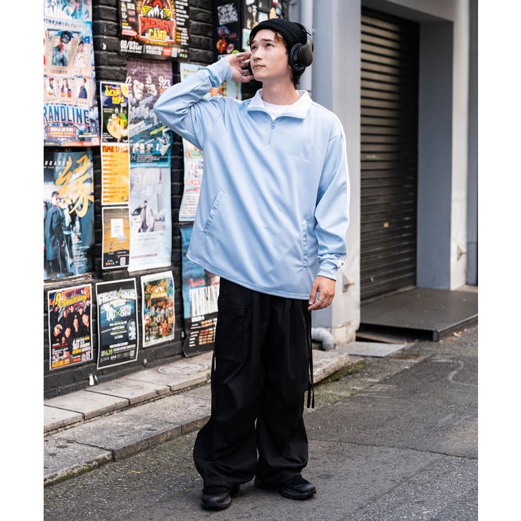 on ハーフジップ　ジャージ ハーフジップジャージー トップ（G925-084） | gol. ONLINE STORE