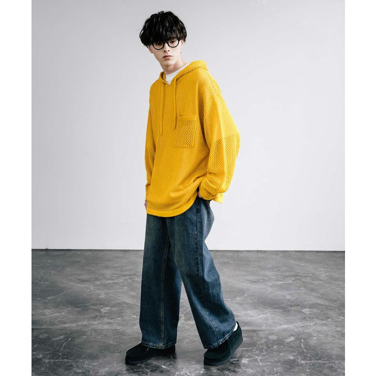 6 roku メッシュパーカー 6（ロク）の「＜6(ROKU)＞MESH HOODIE/パーカー（パーカー