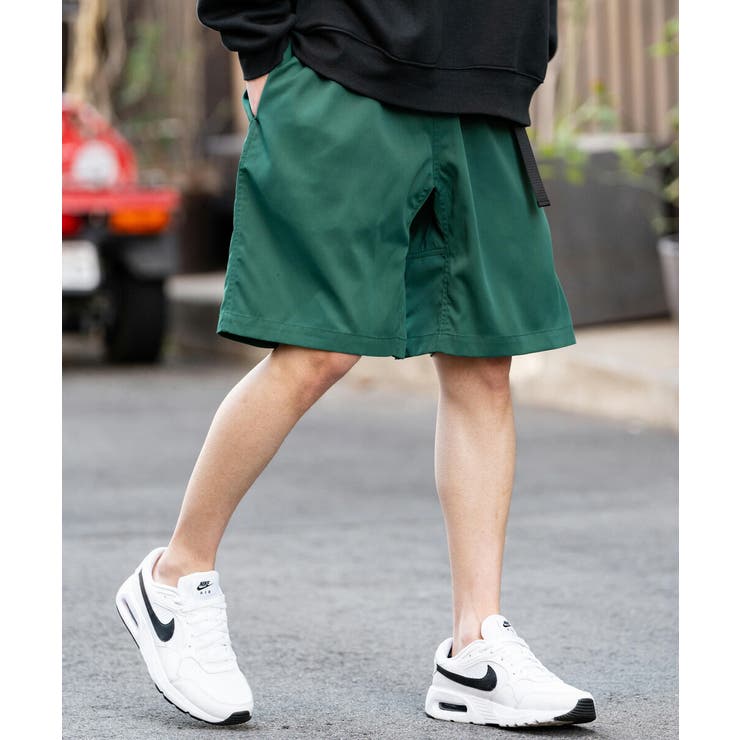 NBB WEEKENDウェビングベルトショートパンツ NBB WEEKENDウェビングベルトショートパンツ