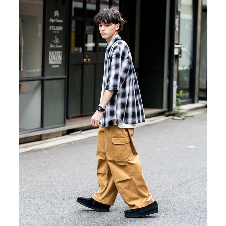 カーゴパンツ ワイド イージー[品番：OE000008103]｜Rocky