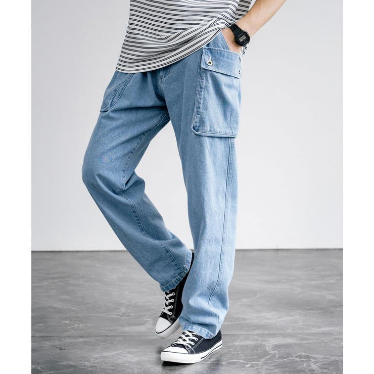 カーゴパンツ モンキーパンツ デニム[品番：OE000007960]｜Rocky