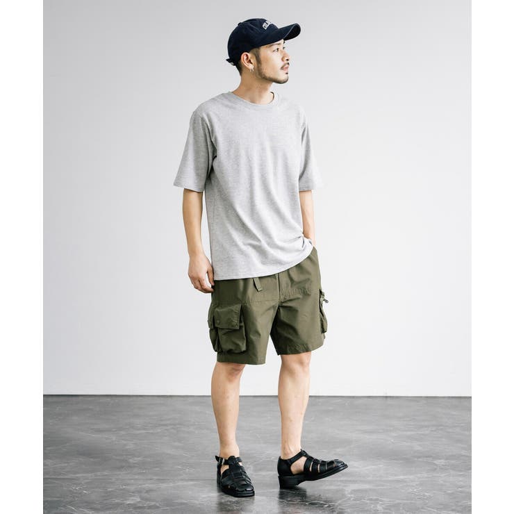 ショートパンツ カーゴ マルチポケット[品番：OE000008012