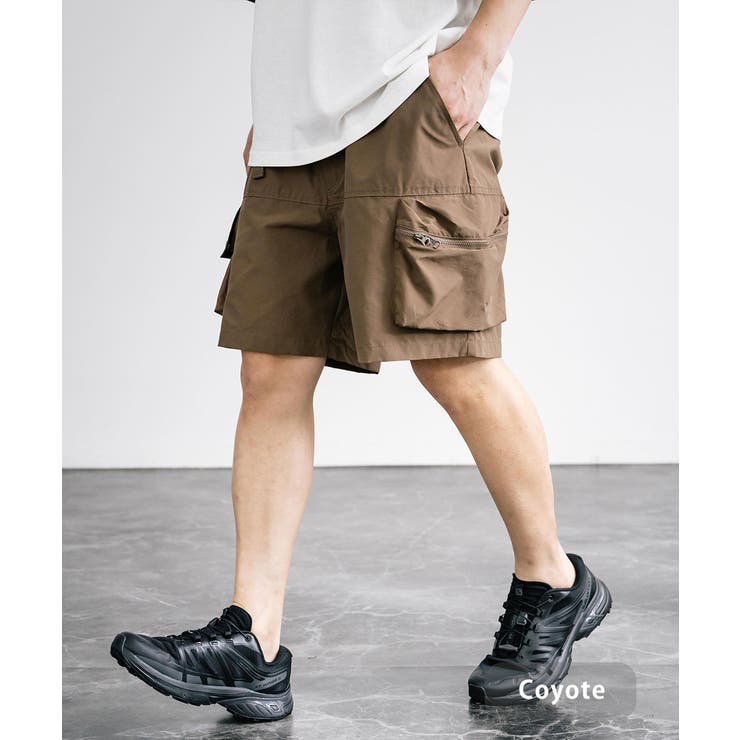 【再入荷】 ショートパンツ カーゴ マルチポケット[品番：OE000008012 パンツ