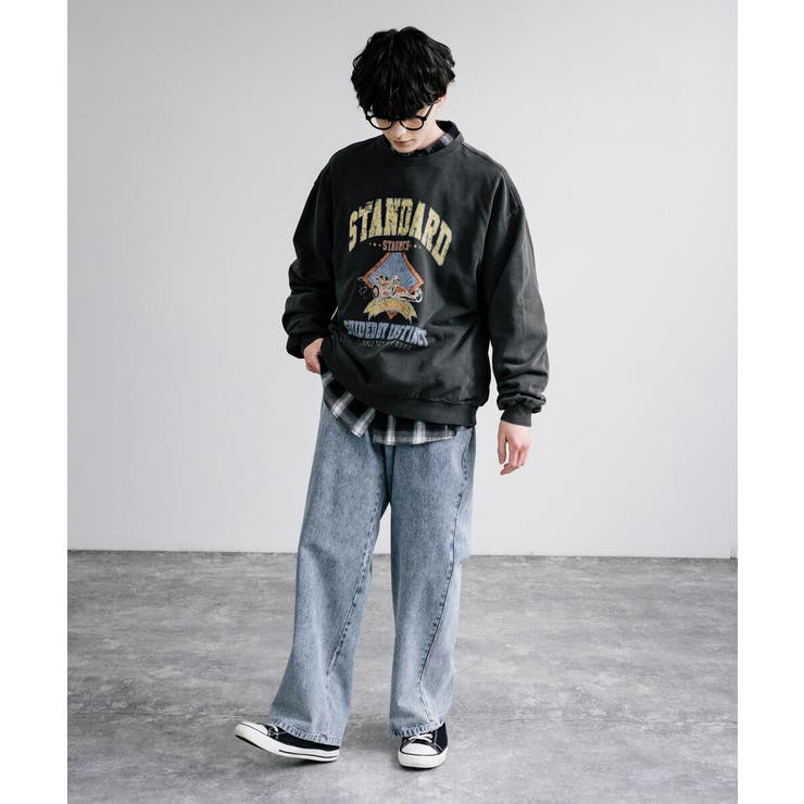 バギーパンツ デニム ワイド[品番：OE000007792]｜Rocky  Monroe（ロッキーモンロー）のメンズファッション通販｜SHOPLIST（ショップリスト）