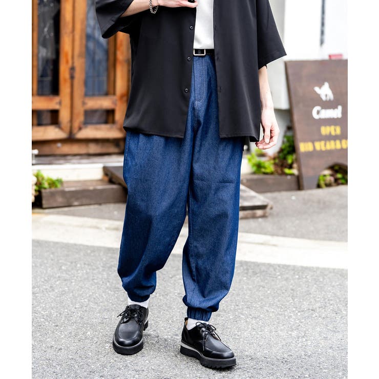 デニムパンツ バルーン ワイド[品番：OE000007977]｜Rocky