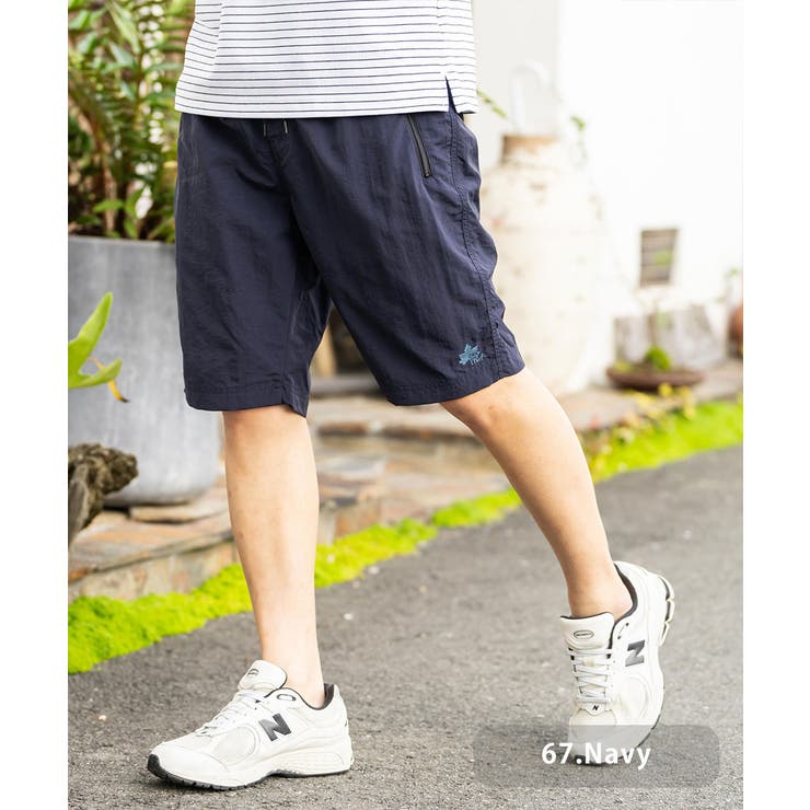 ショートパンツ ワイド ナイロン[品番：OE000008059]｜Rocky