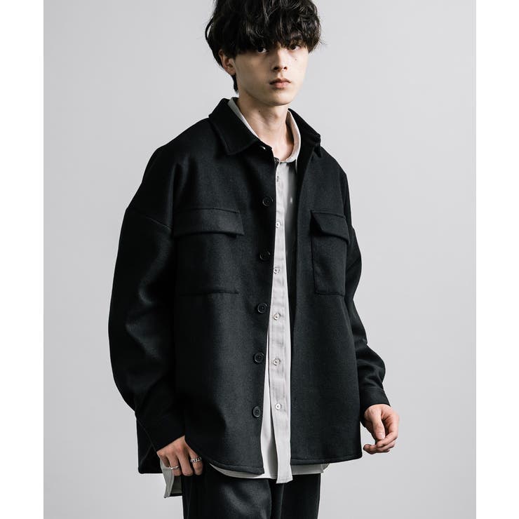 セットアップ フェイクウール オーバーサイズ[品番：OE000008252