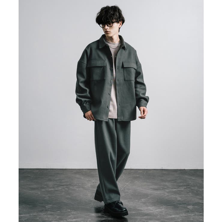 おまとめ価格　セットアップ セットアップ フェイクウール オーバーサイズ[品番：OE000008252