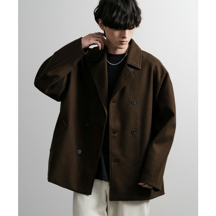 Pコート ダブル ショート丈[品番：OE000008268]｜Rocky  Monroe（ロッキーモンロー）のメンズファッション通販｜SHOPLIST（ショップリスト）