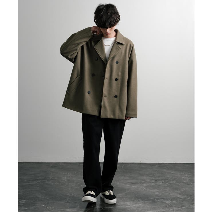 Pコート ダブル ショート丈[品番：OE000008268]｜Rocky  Monroe（ロッキーモンロー）のメンズファッション通販｜SHOPLIST（ショップリスト）
