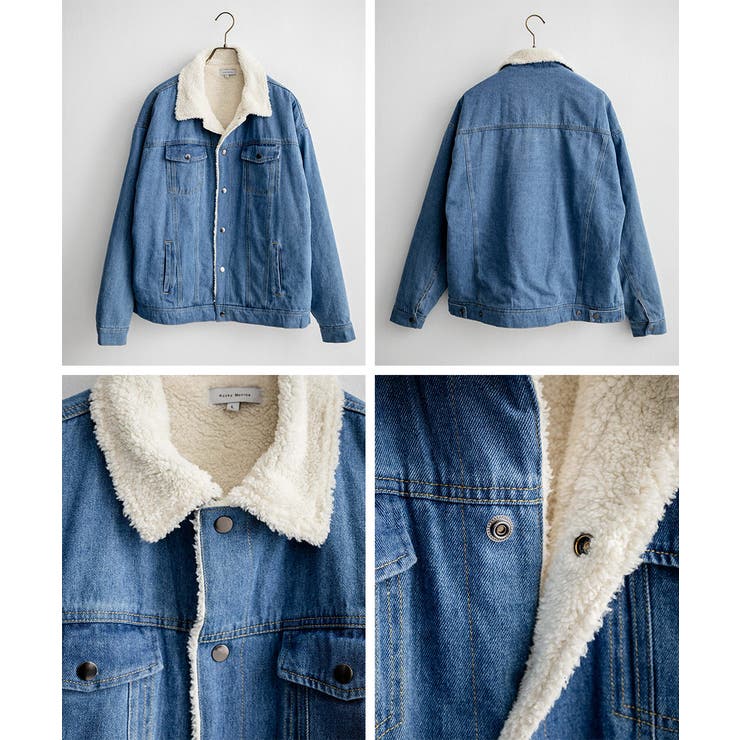 デニムジャケット 3rd 裏ボア[品番：OE000008259]｜Rocky  Monroe（ロッキーモンロー）のメンズファッション通販｜SHOPLIST（ショップリスト）