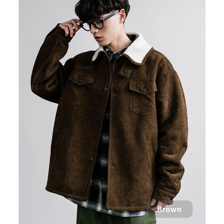 注目の福袋！ ランチコート 裏ボア[品番：OE000008292]｜Rocky コーデュロイ ジャケット・アウター