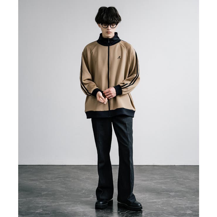 KANGOL トラックジャケット ダンボールニット[品番：OE000008249