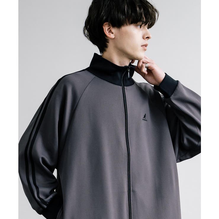 KANGOL トラックジャケット ダンボールニット[品番：OE000008249