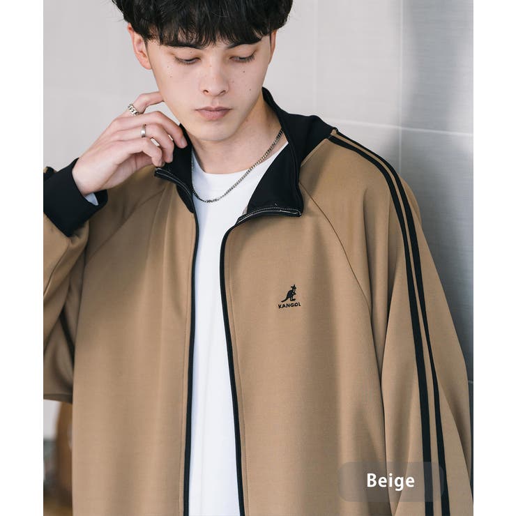 KANGOL トラックジャケット ダンボールニット[品番：OE000008249