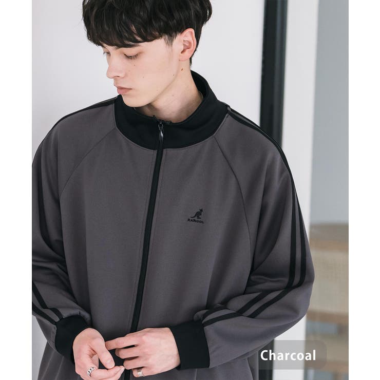 KANGOL トラックジャケット ダンボールニット[品番：OE000008249