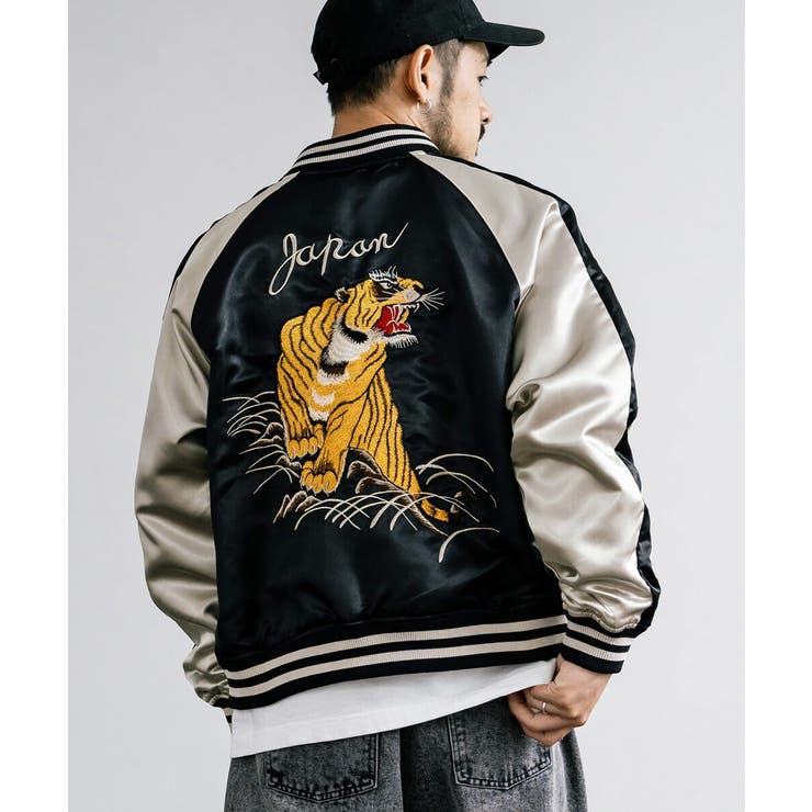 スカジャン ブルゾン 刺繍[品番：OE000008166]｜Rocky Monroe