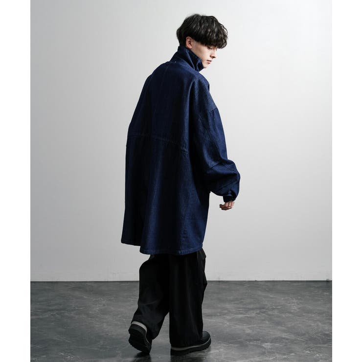 モッズコート デニム スタンドネック[品番：OE000008184]｜Rocky