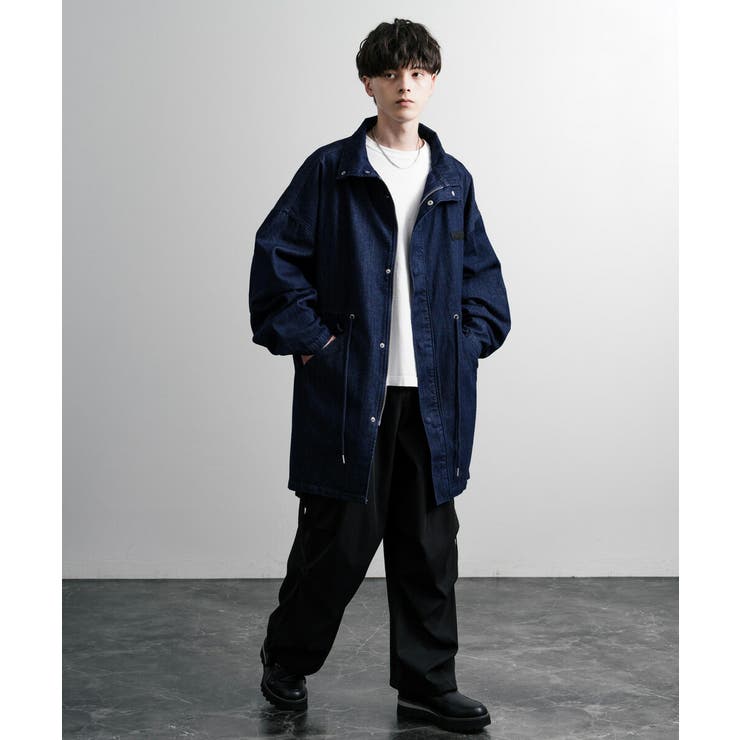 モッズコート デニム スタンドネック[品番：OE000008184]｜Rocky