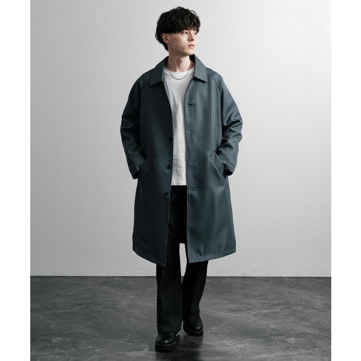 ステンカラーコート ラグラン 無地[品番：OE000008185]｜Rocky