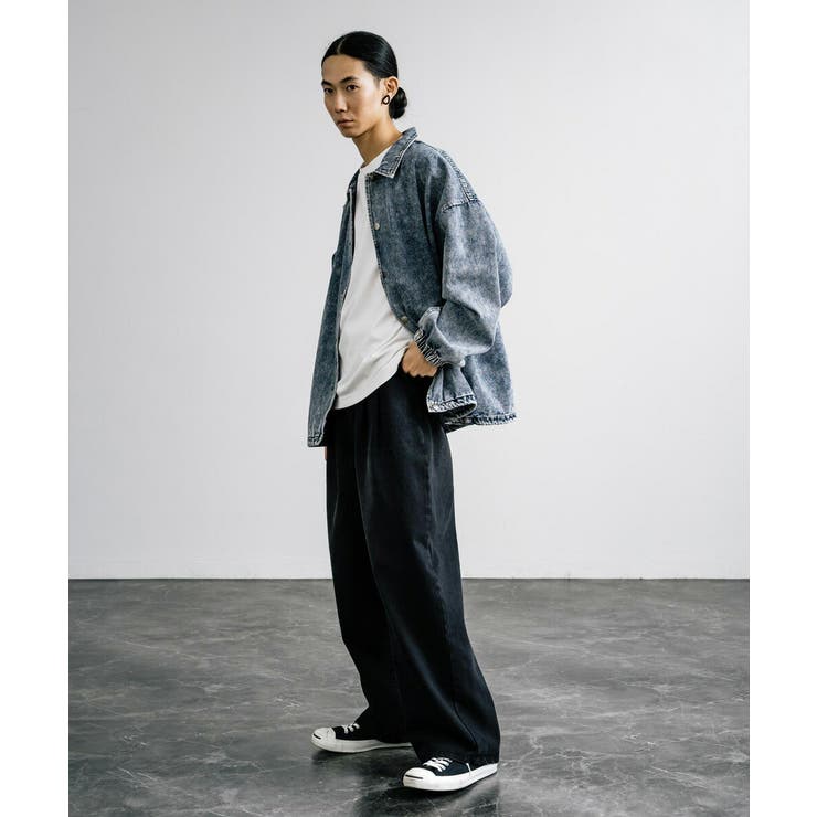 美品 レリアン ROCHAS ロシャス デニム風 ジャケット 9号 日本製