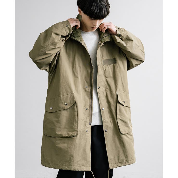 モッズコート ミリタリージャケット スタンドネック[品番：OE000008328