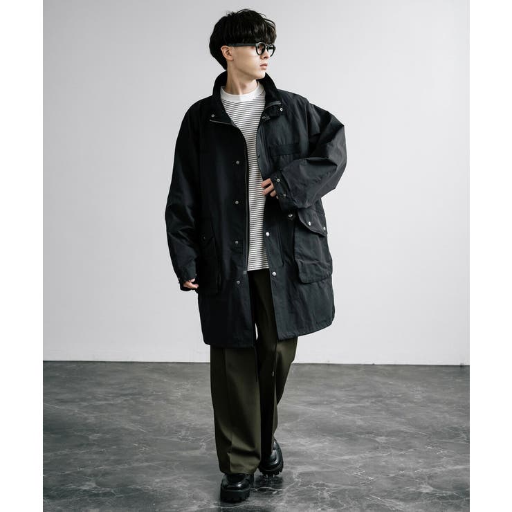 モッズコート ミリタリージャケット スタンドネック[品番：OE000008328