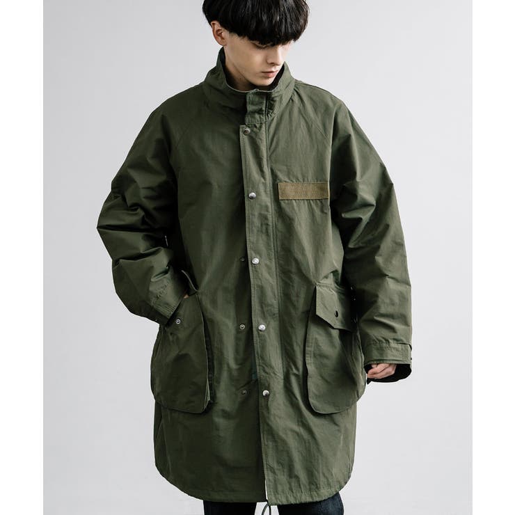 モッズコート ミリタリージャケット スタンドネック[品番：OE000008328