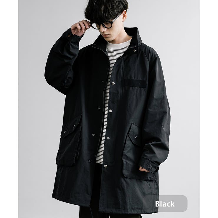 モッズコート ミリタリージャケット スタンドネック[品番：OE000008328