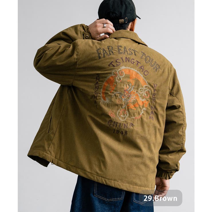 カークラブジャケット 中綿 コーデュロイ[品番：OE000008356]｜Rocky  Monroe（ロッキーモンロー）のメンズファッション通販｜SHOPLIST（ショップリスト）