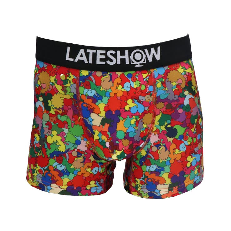 O.レッド | ボクサーパンツ 総柄 アンダーウェア | Rocky Monroe