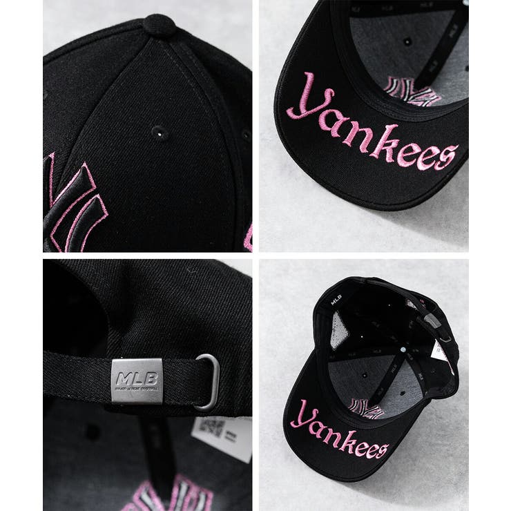 ★韓国の人気★【COVERNAT】★BASEBALL GRAPHIC LONG SLEEV.E★ MLB Korea 】 コットン ボールキャップ N-COVER BALL CAP | F