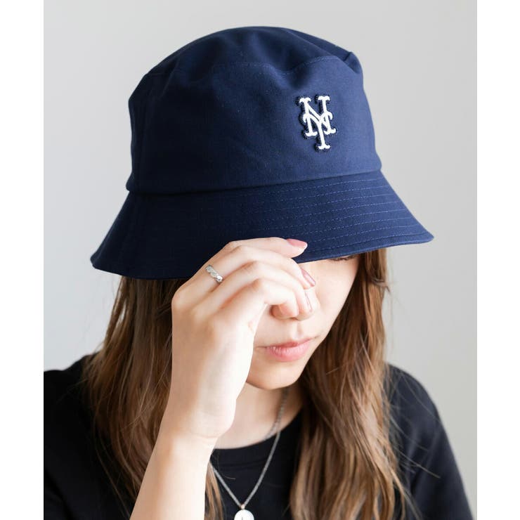 商品画像：華金カップル りこちゃん着用 MLBバケットハット - 帽子 1