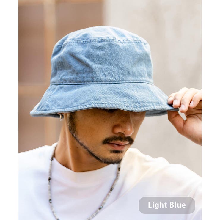 ライトブルー | NEWHATTAN バケットハット デニム | Rocky Monroe
