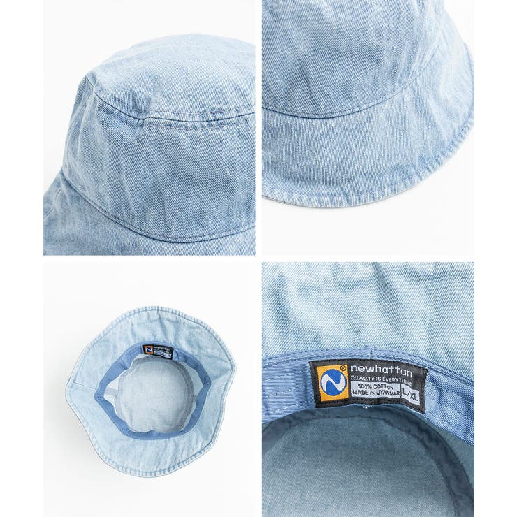 NEWHATTAN バケットハット デニム | Rocky Monroe | 詳細画像16 