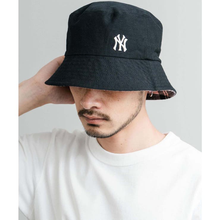MLBKorea バケットハット リバーシブル[品番：OE000008697