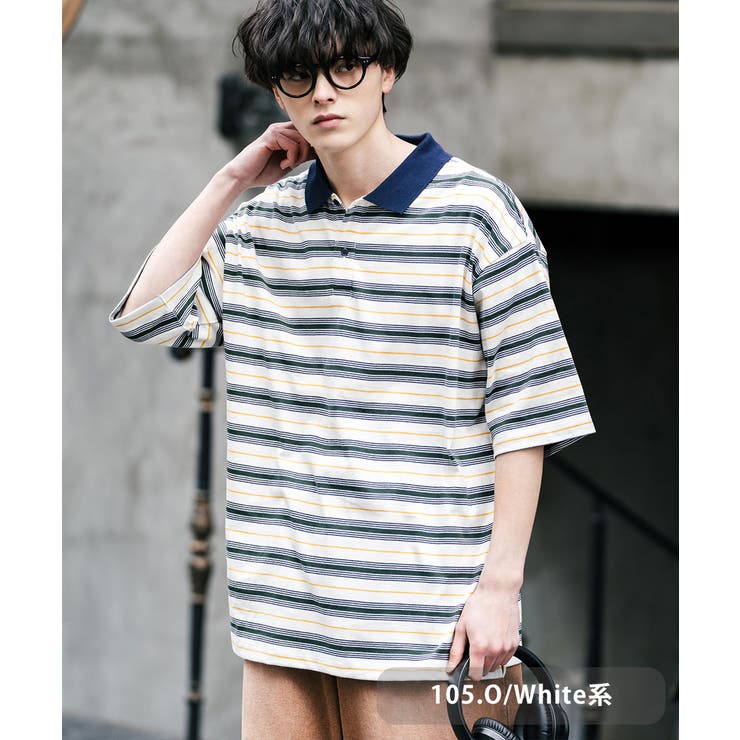 ポロシャツ マルチボーダー 半袖[品番：OE000007885]｜Rocky  Monroe（ロッキーモンロー）のメンズファッション通販｜SHOPLIST（ショップリスト）