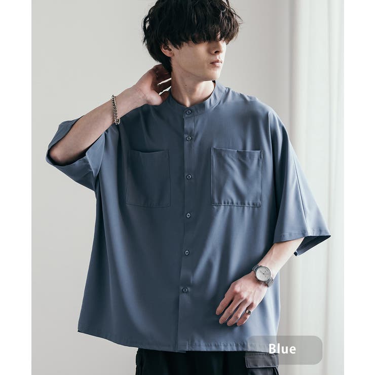 接触冷感 ドルマンシャツ ストレッチ[品番：OE000007887]｜Rocky
