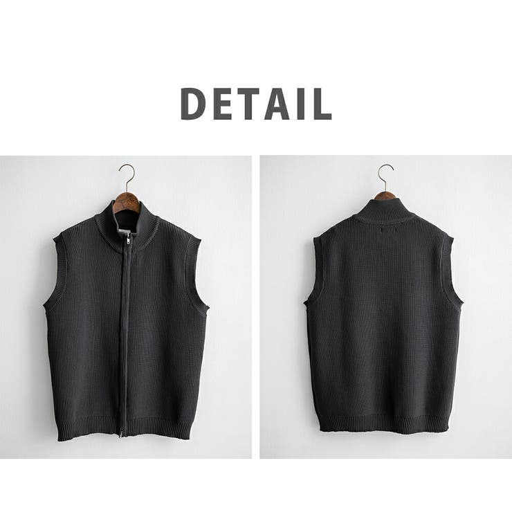 ニットベスト 前開き ドライバーズニット[品番：OE000007922]｜Rocky  Monroe（ロッキーモンロー）のメンズファッション通販｜SHOPLIST（ショップリスト）