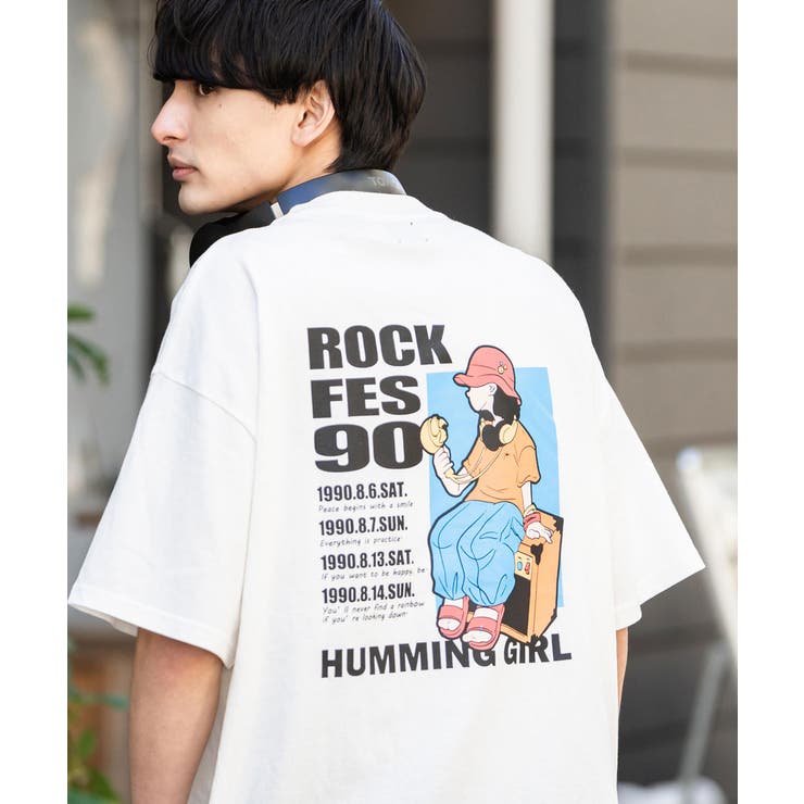 プリントTシャツ 半袖 バックプリント | Rocky Monroe | 詳細画像2 