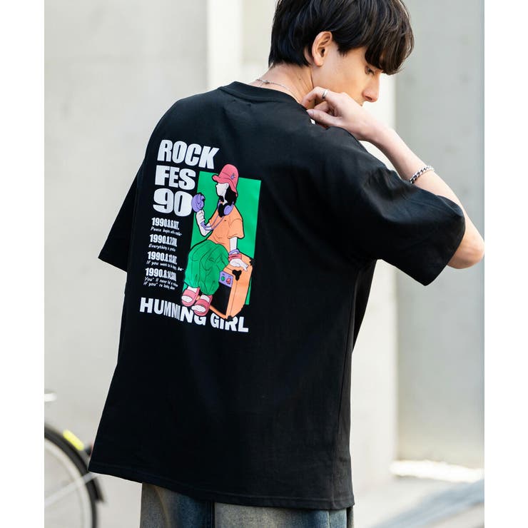 プリントTシャツ 半袖 バックプリント | Rocky Monroe | 詳細画像7 