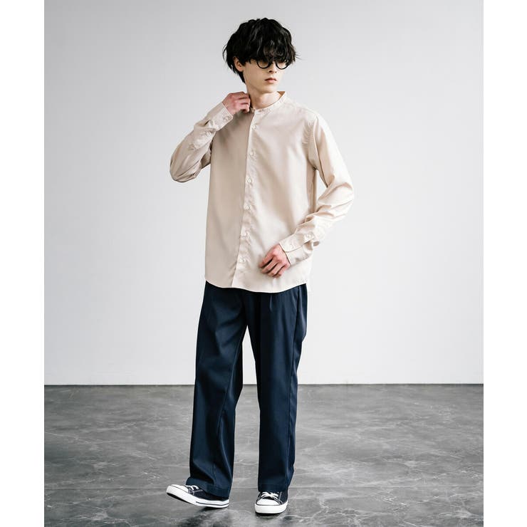 ムータマリン バンドカラーシャツ バンドカラーシャツ [全3色] – muta Online Store